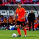 BELGRADE - Joey Veerman of the Netherlands dribbles with the ball during the UEFA Nations League match between Serbia and the Netherlands at the Rajko Mitic Stadium on September 27, 2026, in Belgrade, Serbia. MARCEL TER BALS / ANP UEFA Nations League 2026/27 xVIxANPxSportx/xMarcelxterxBalsxIVx 570441514 originalFilename: 570441514.jpg