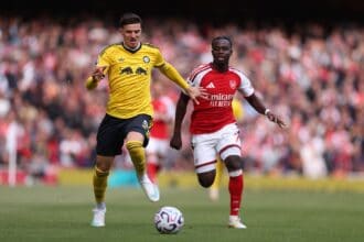 Tarik Muharemovic und Bukayo Saka