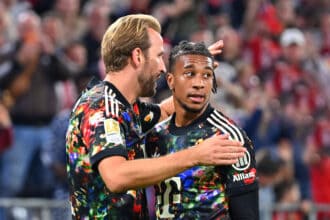 Harry Kane und Michael Olise