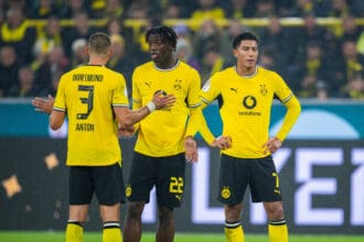 Waldemar Anton, Joane Gadou und Jobe Bellingham
